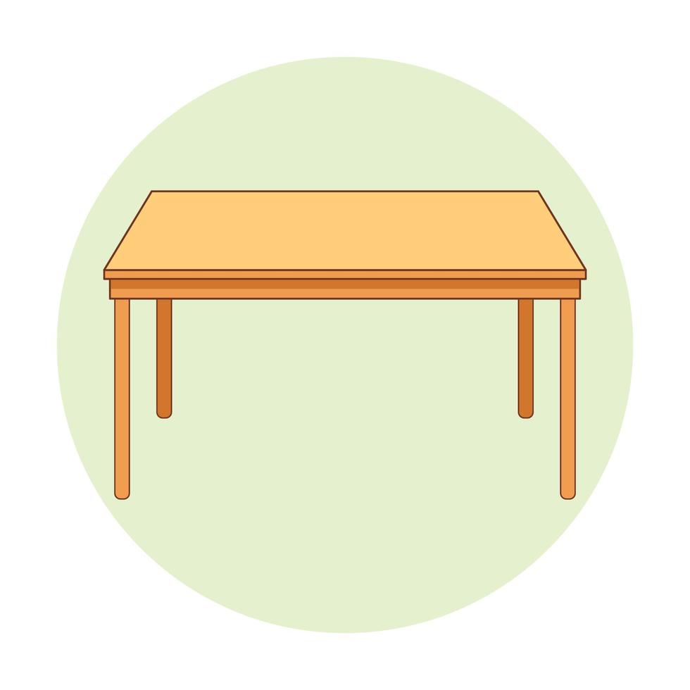 a table vector illustration