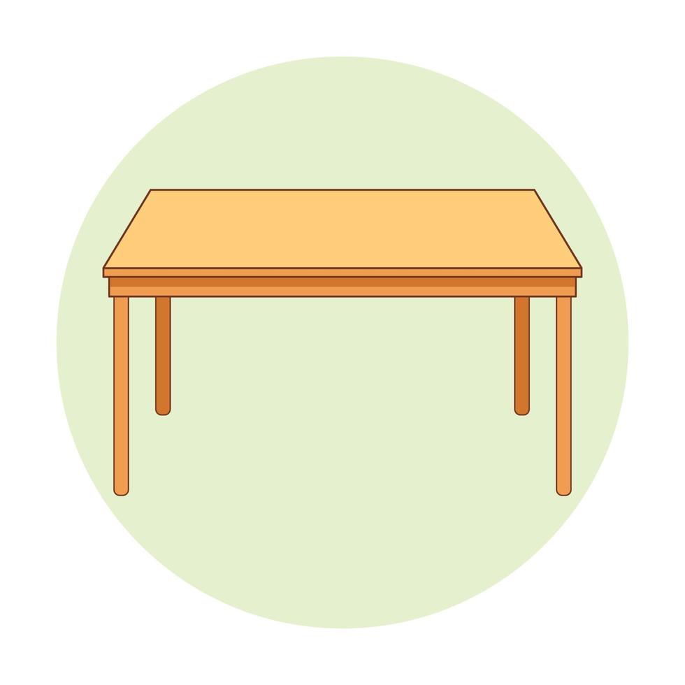 a table vector illustration