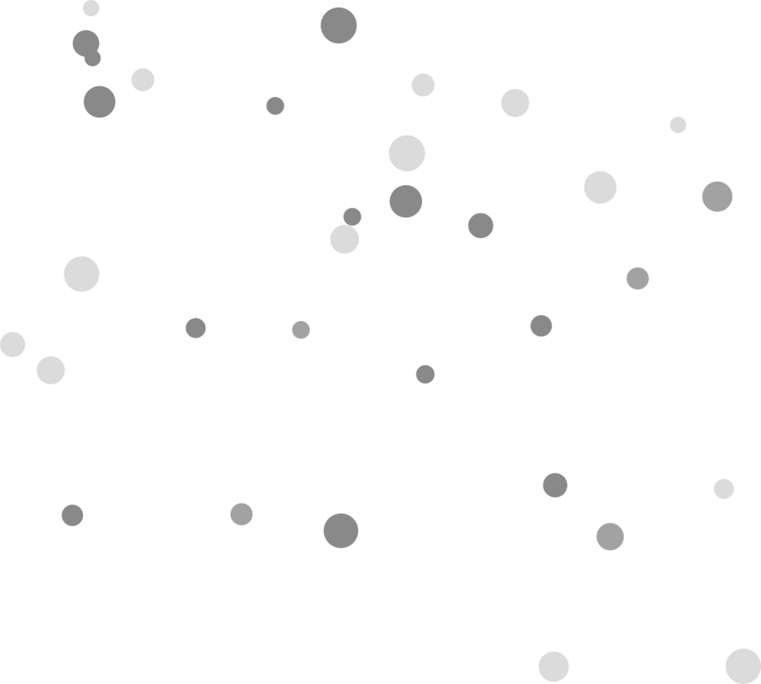 Abstract speckles Dots Shapes element png