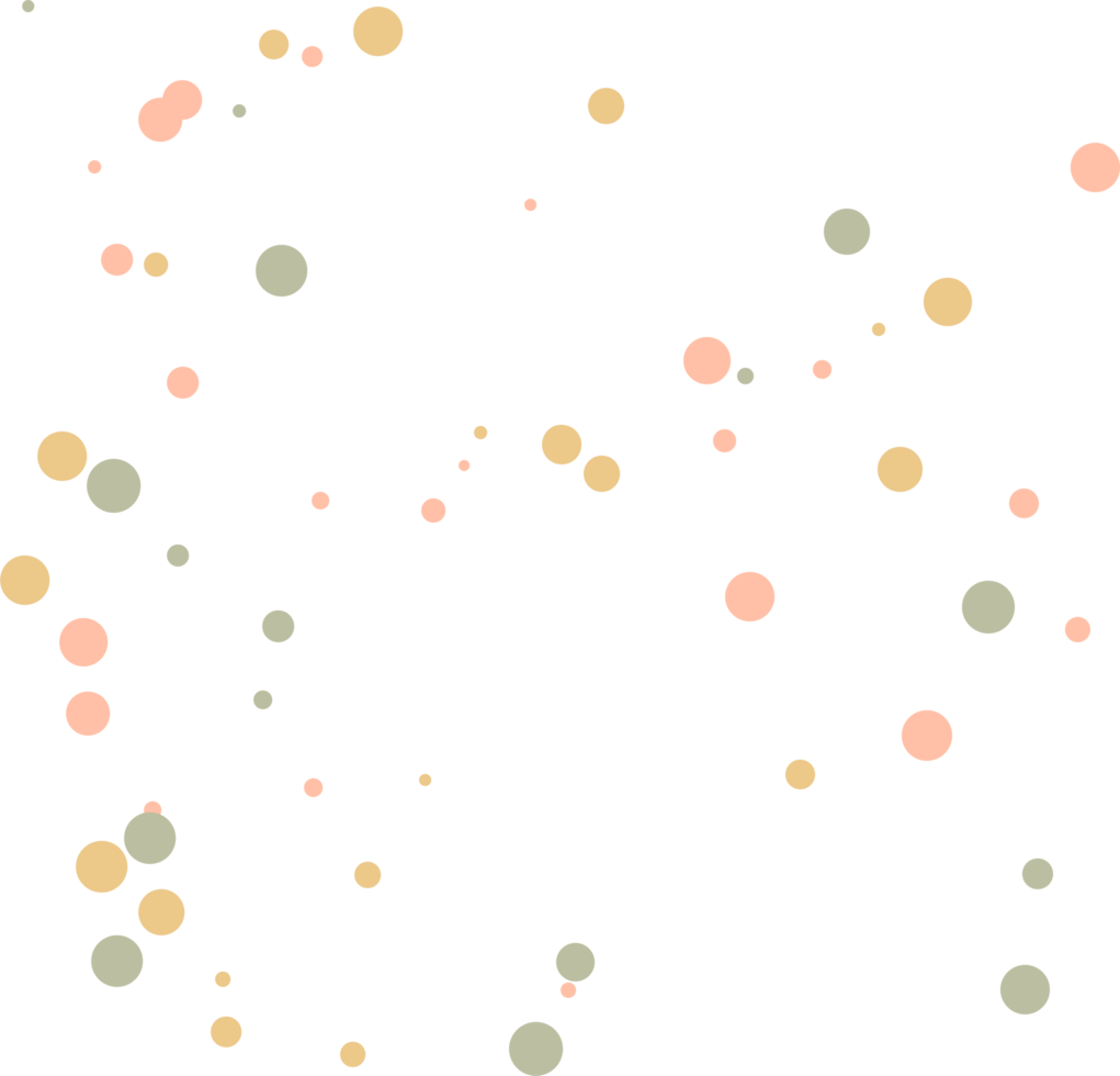 Abstract speckles Dots Shapes element png