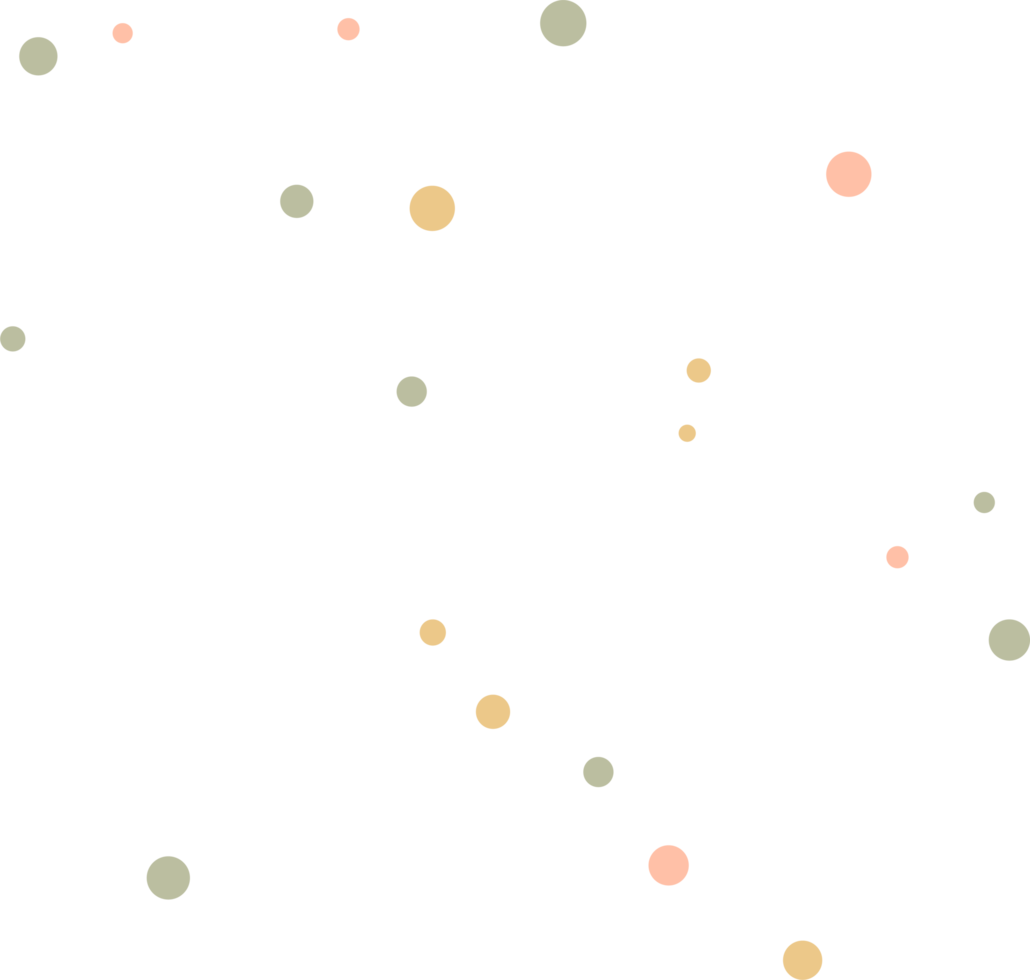 Abstract speckles Dots Shapes element png
