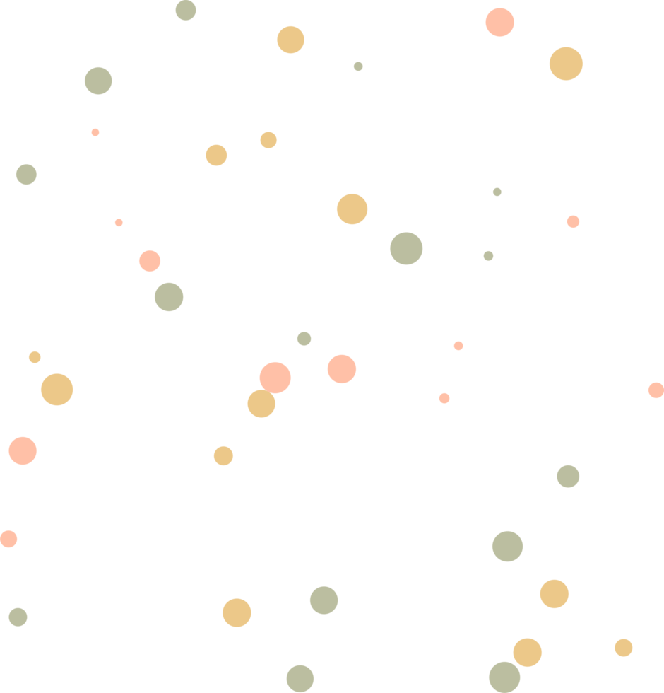 Abstract speckles Dots Shapes element png