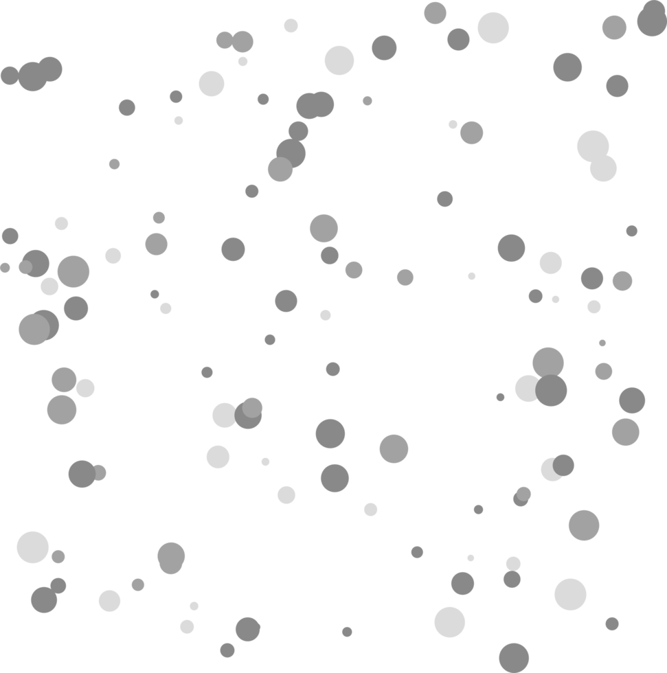 Abstract speckles Dots Shapes element png