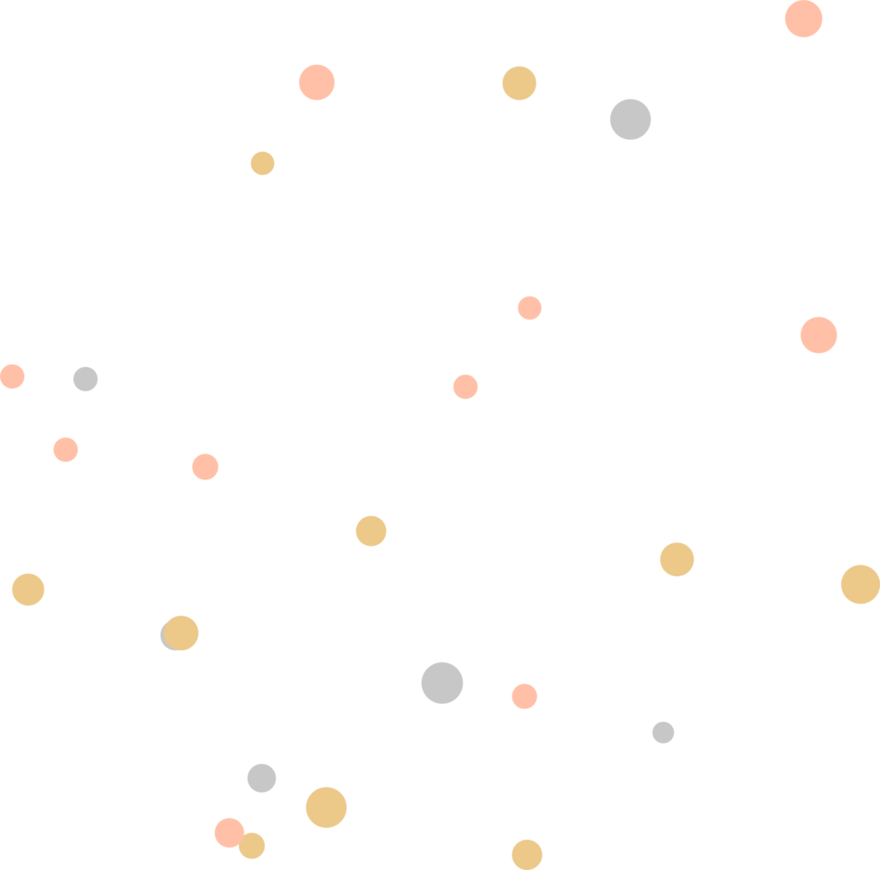 abstrakte Sprenkel punktieren Formenelement png