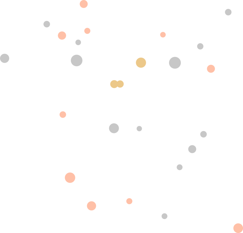 Abstract speckles Dots Shapes element png