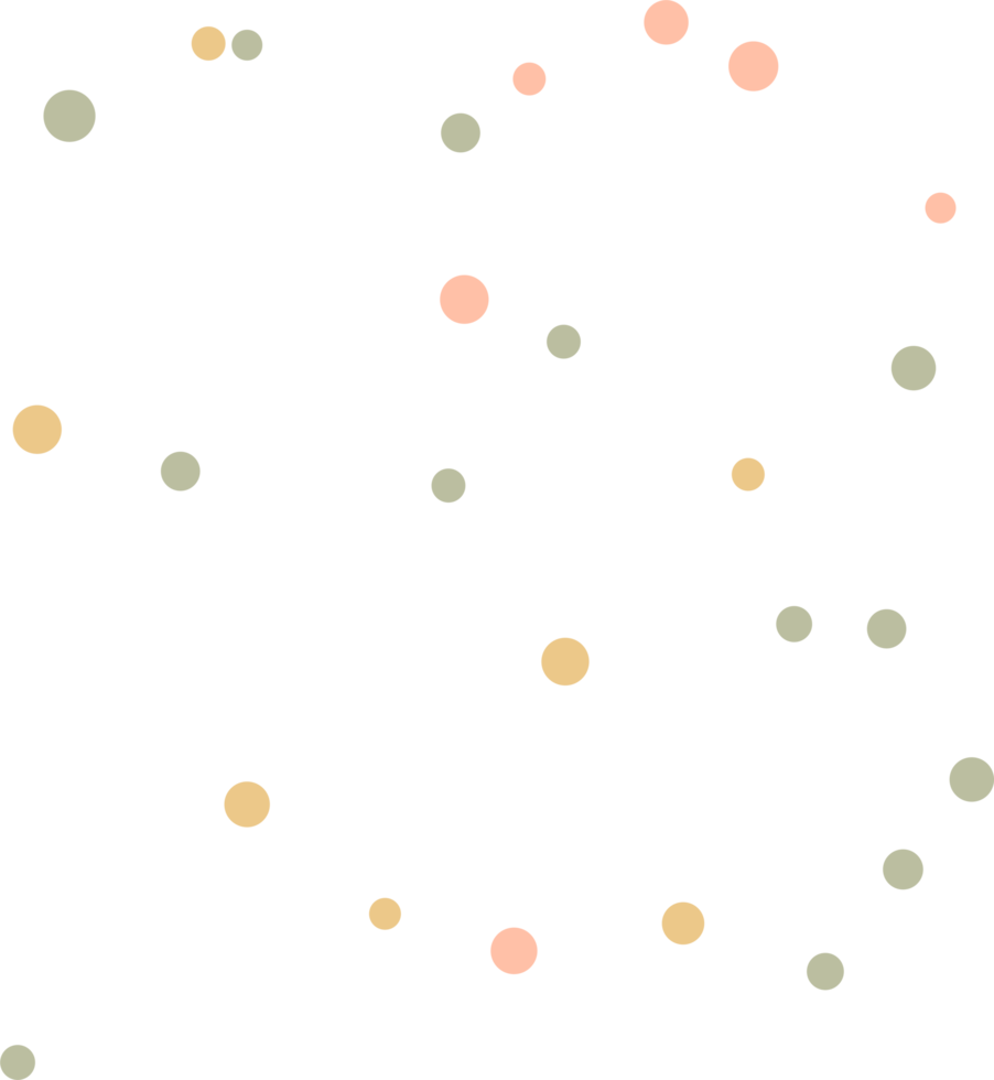 abstrakte Sprenkel punktieren Formenelement png