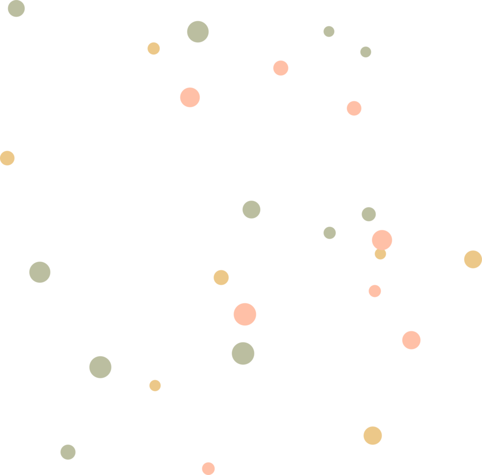 Abstract speckles Dots Shapes element png