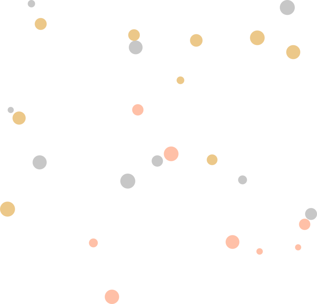 Abstract speckles Dots Shapes element png