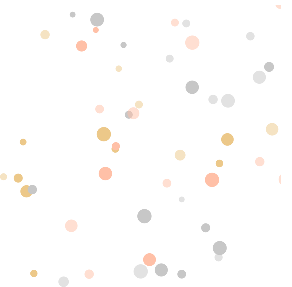 Abstract speckles Dots Shapes element png