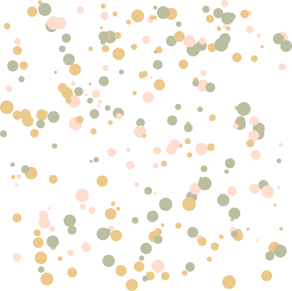 Abstract speckles Dots Shapes element png