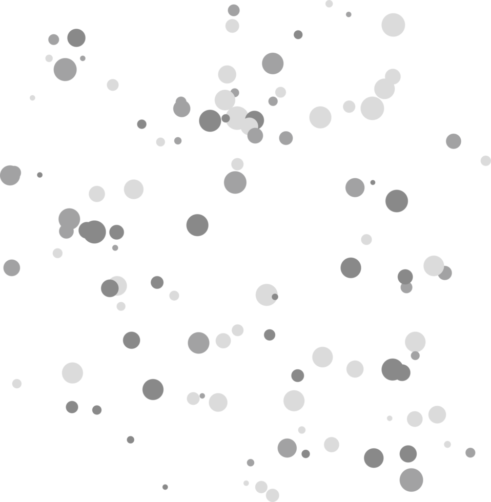 Abstract speckles Dots Shapes element png