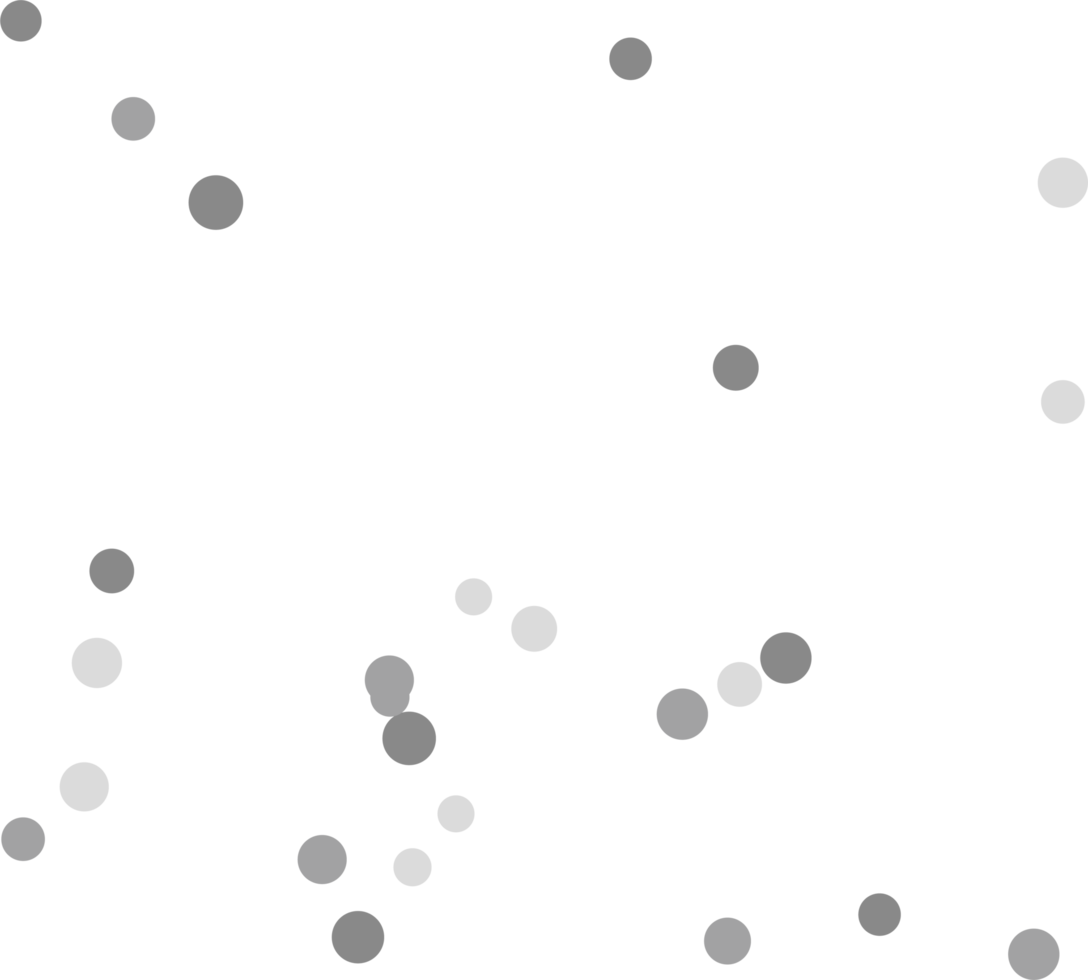 abstrakte Sprenkel punktieren Formenelement png