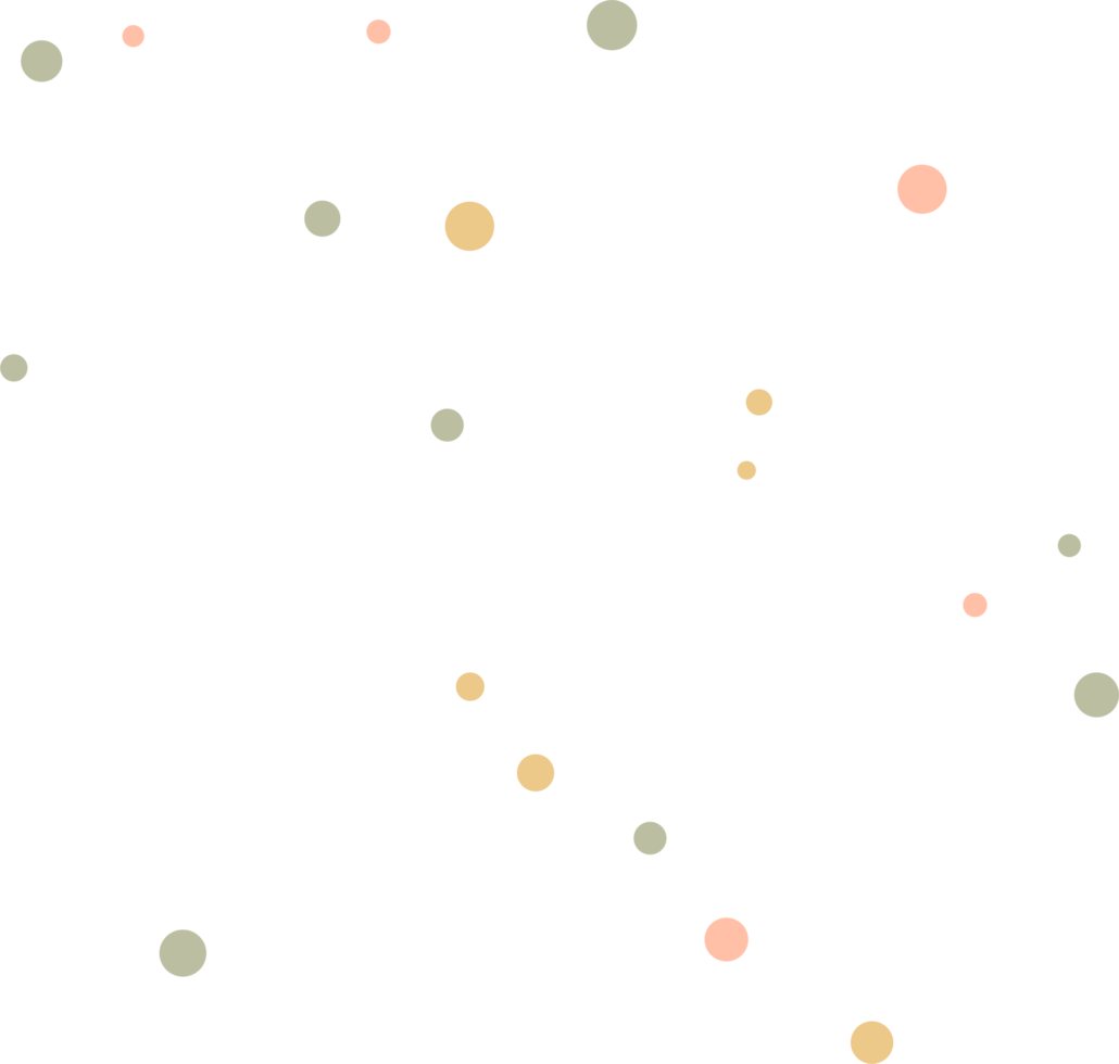 Abstract speckles Dots Shapes element png
