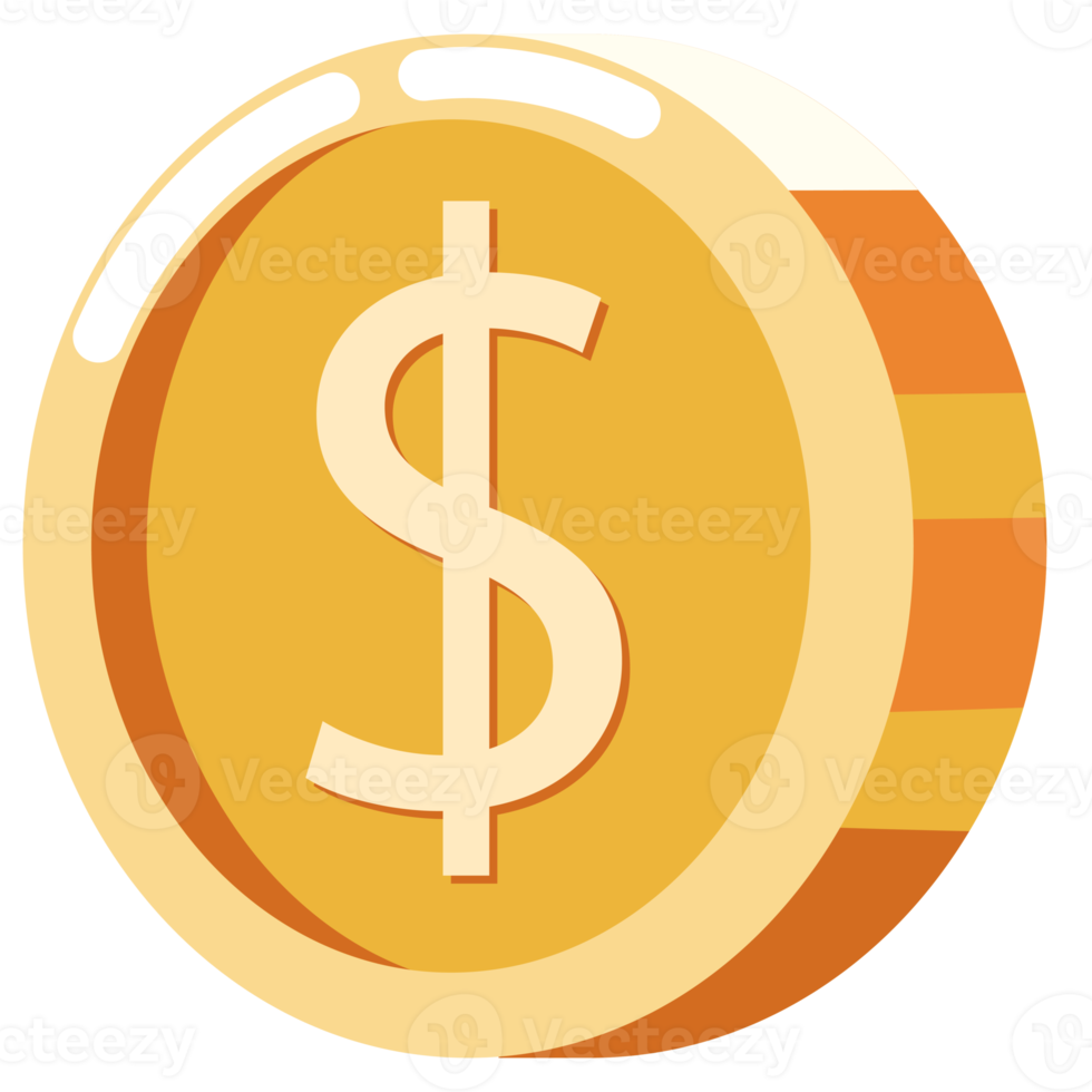 currency coin cartoon png