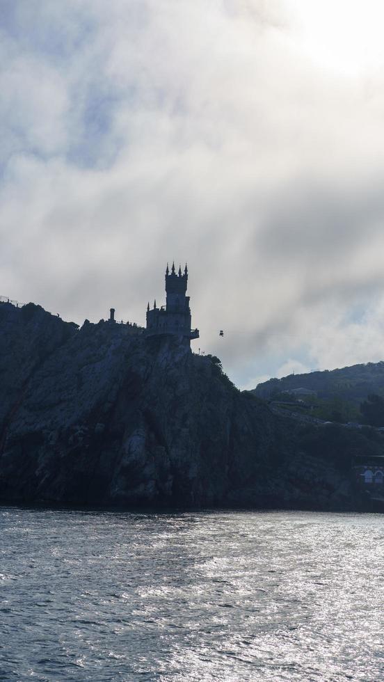 View of the Yalta coastline with a Swallow's nest photo