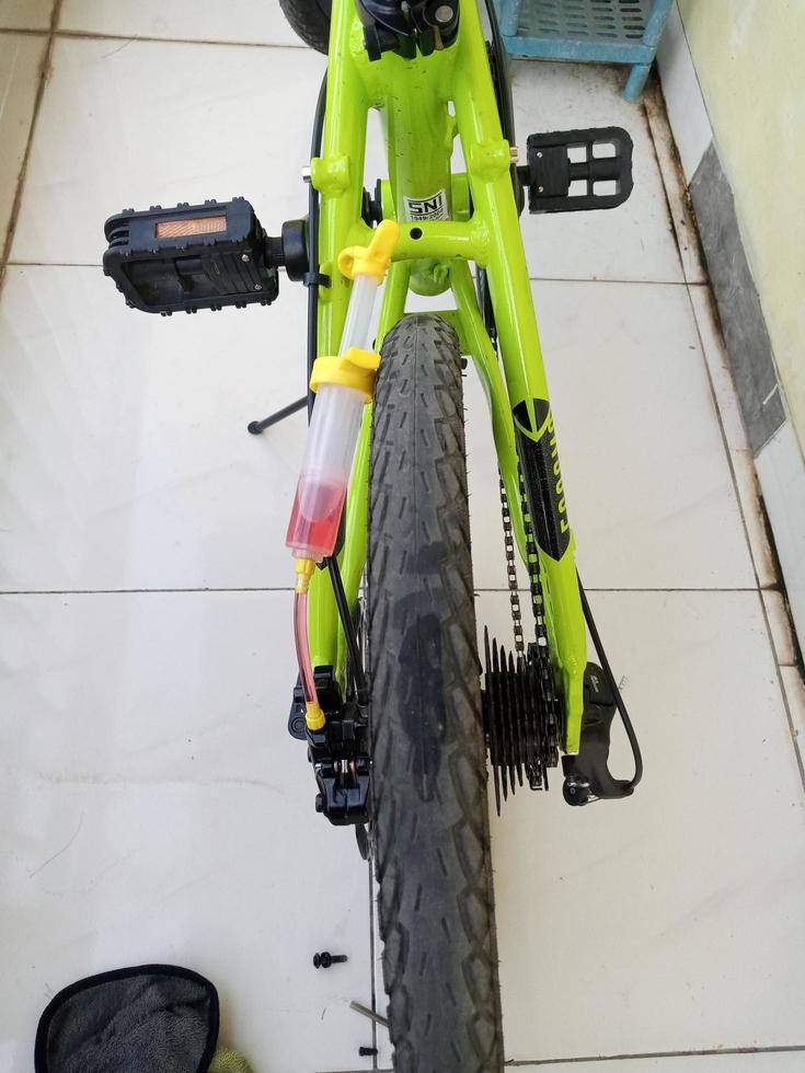 Folding bike image photo