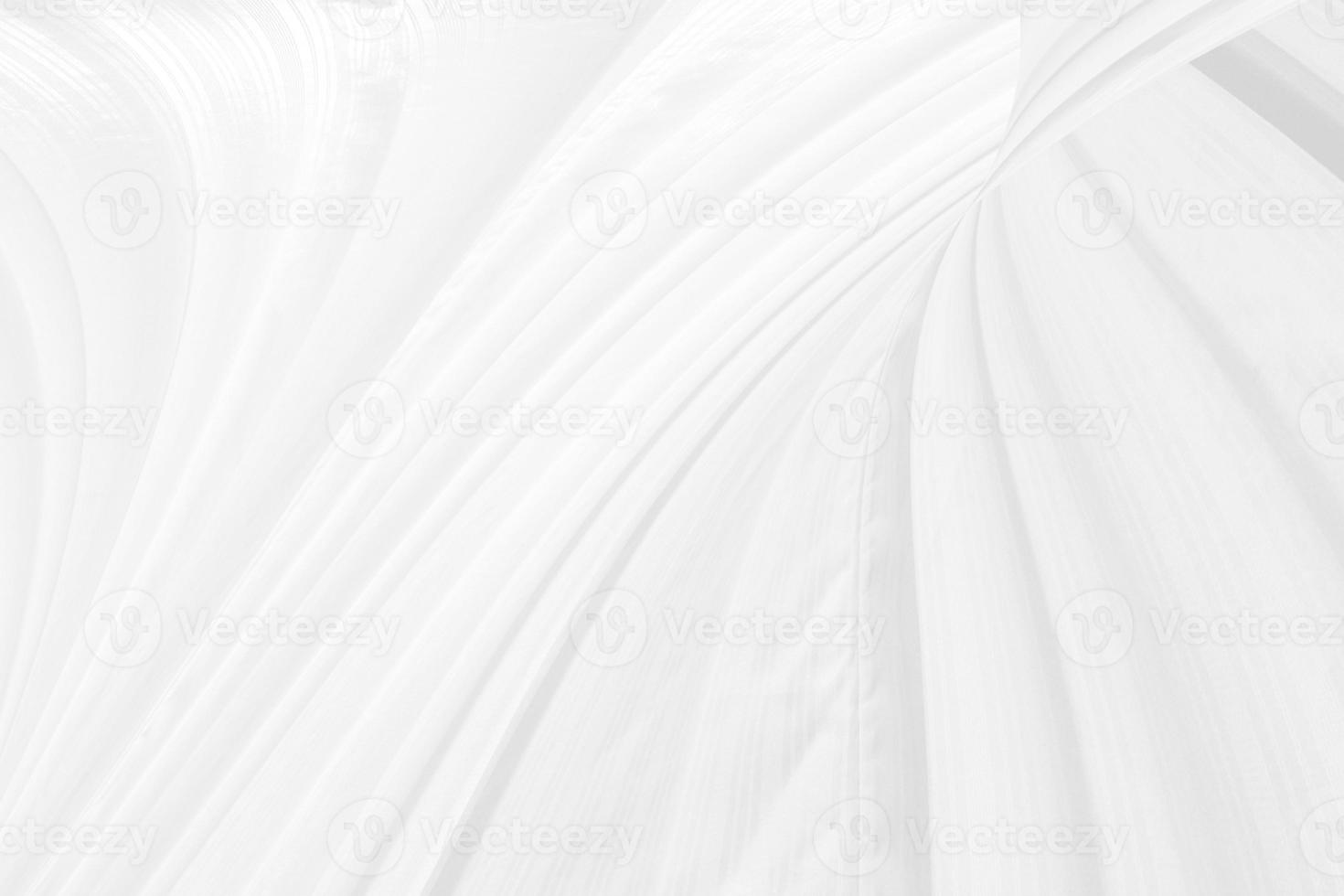 soft light smooth fabric abstract curve shape decorative surface modern fashion white background photo