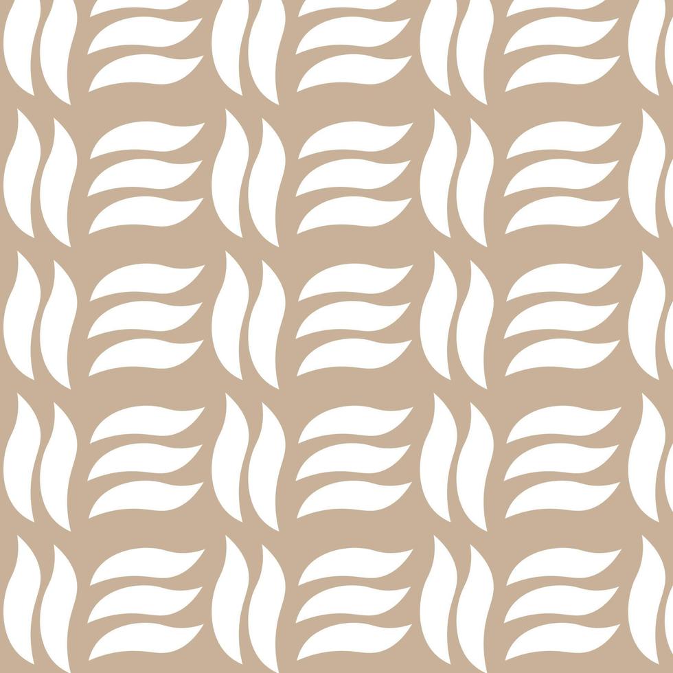 Abstract wrapped sweater texture seamless pattern. Simple shape textured background. Doodle fabric print template. vector