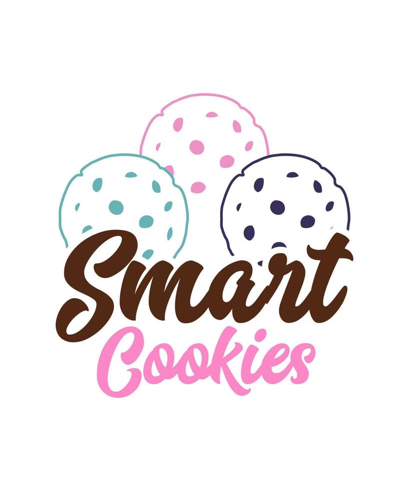 Cookies logo vector tshirt design