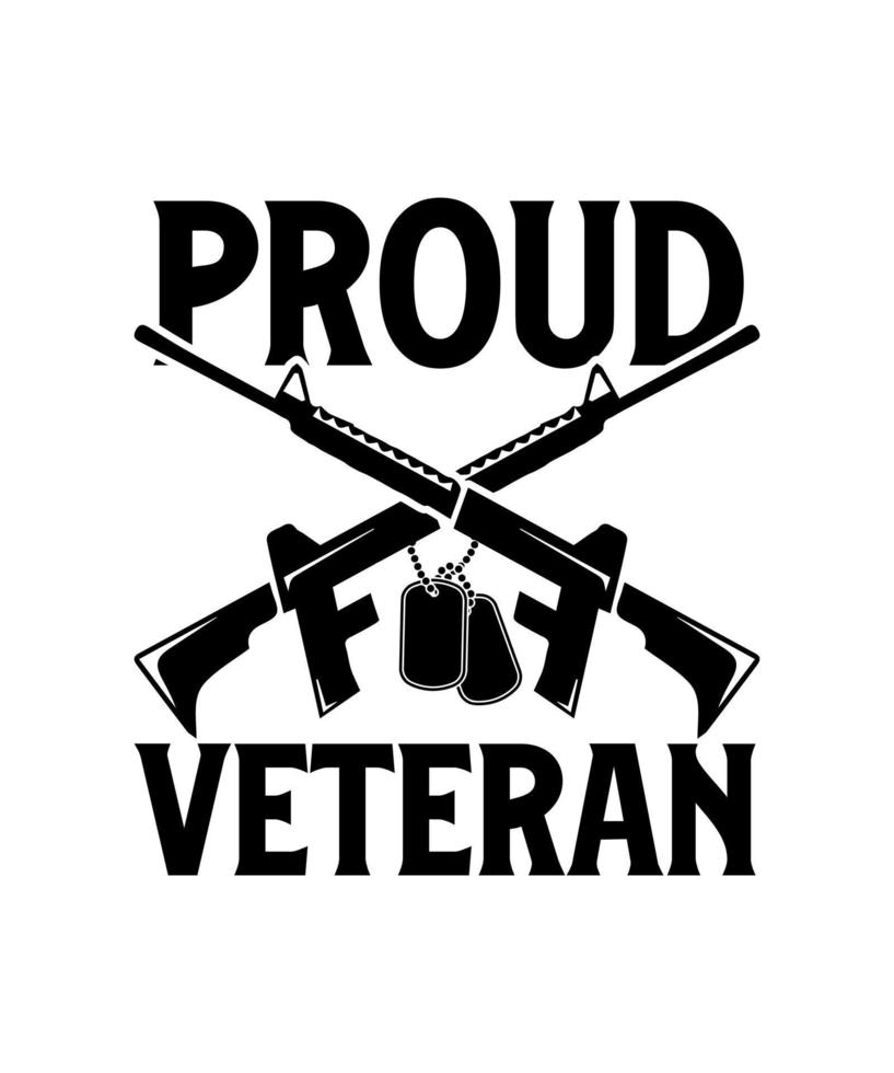 proud veteran logo tshirt design vector