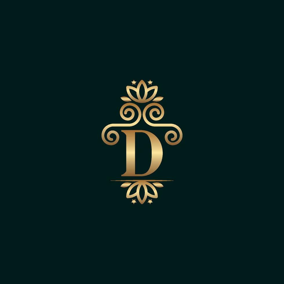 beauty spa letters logos D vector