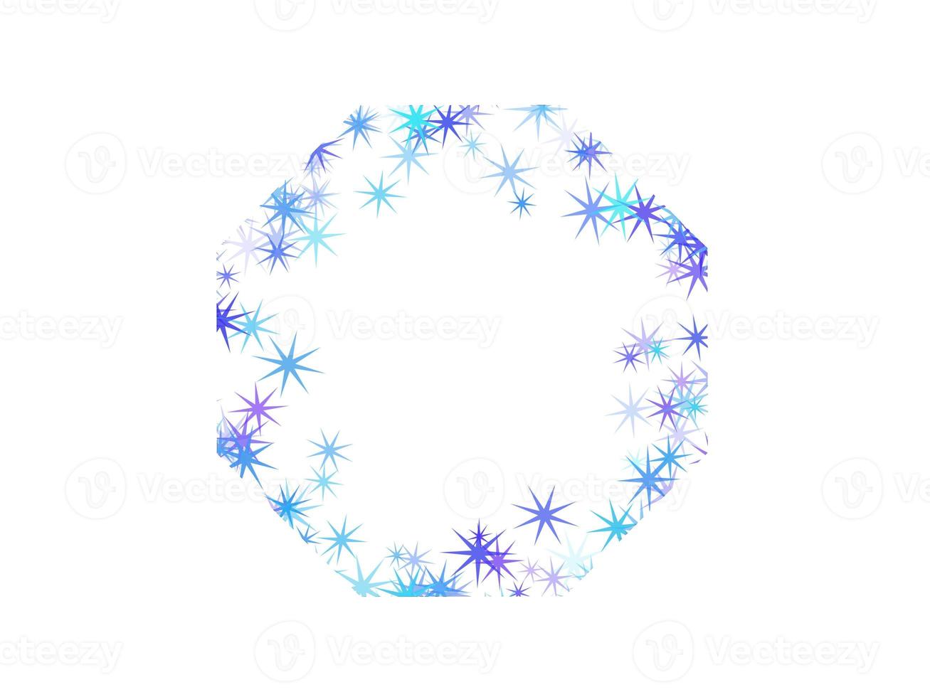 Star Frame pattern Background Illustration photo