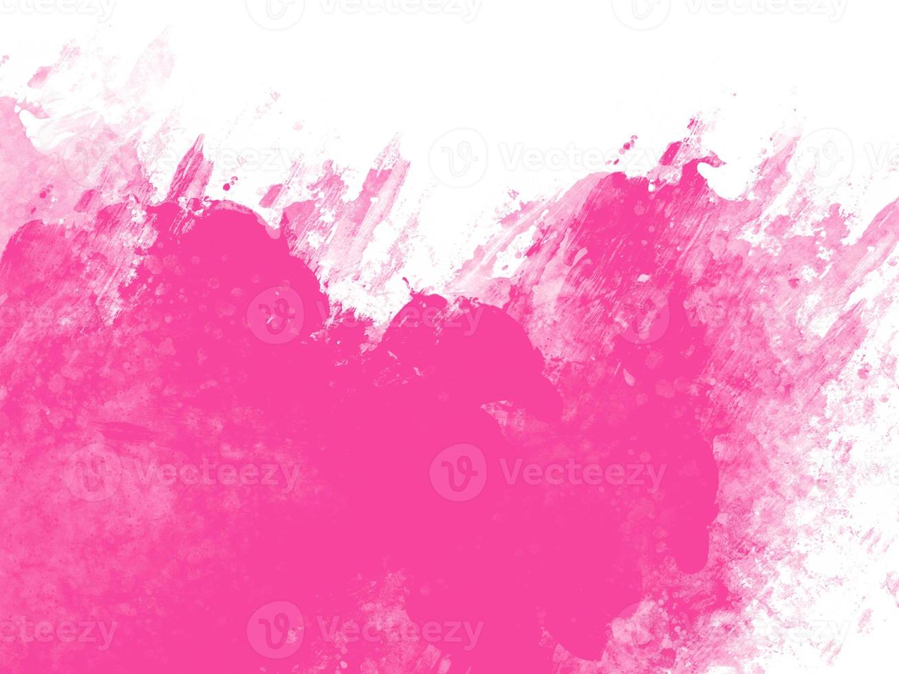 Pink Grunge watercolor photo