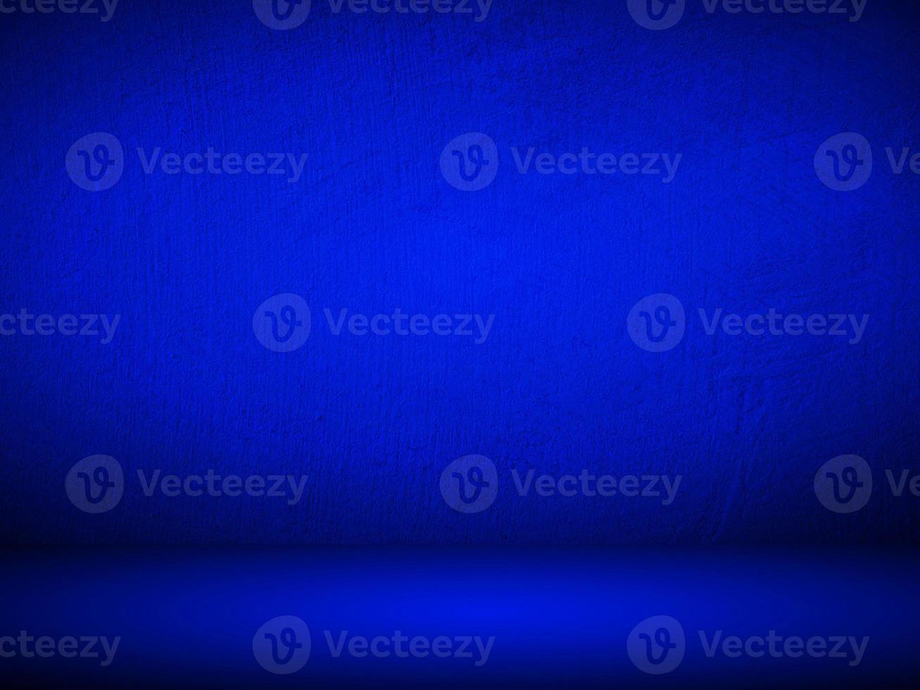 Abstract smooth blue studio room background used for product display, banner, template photo