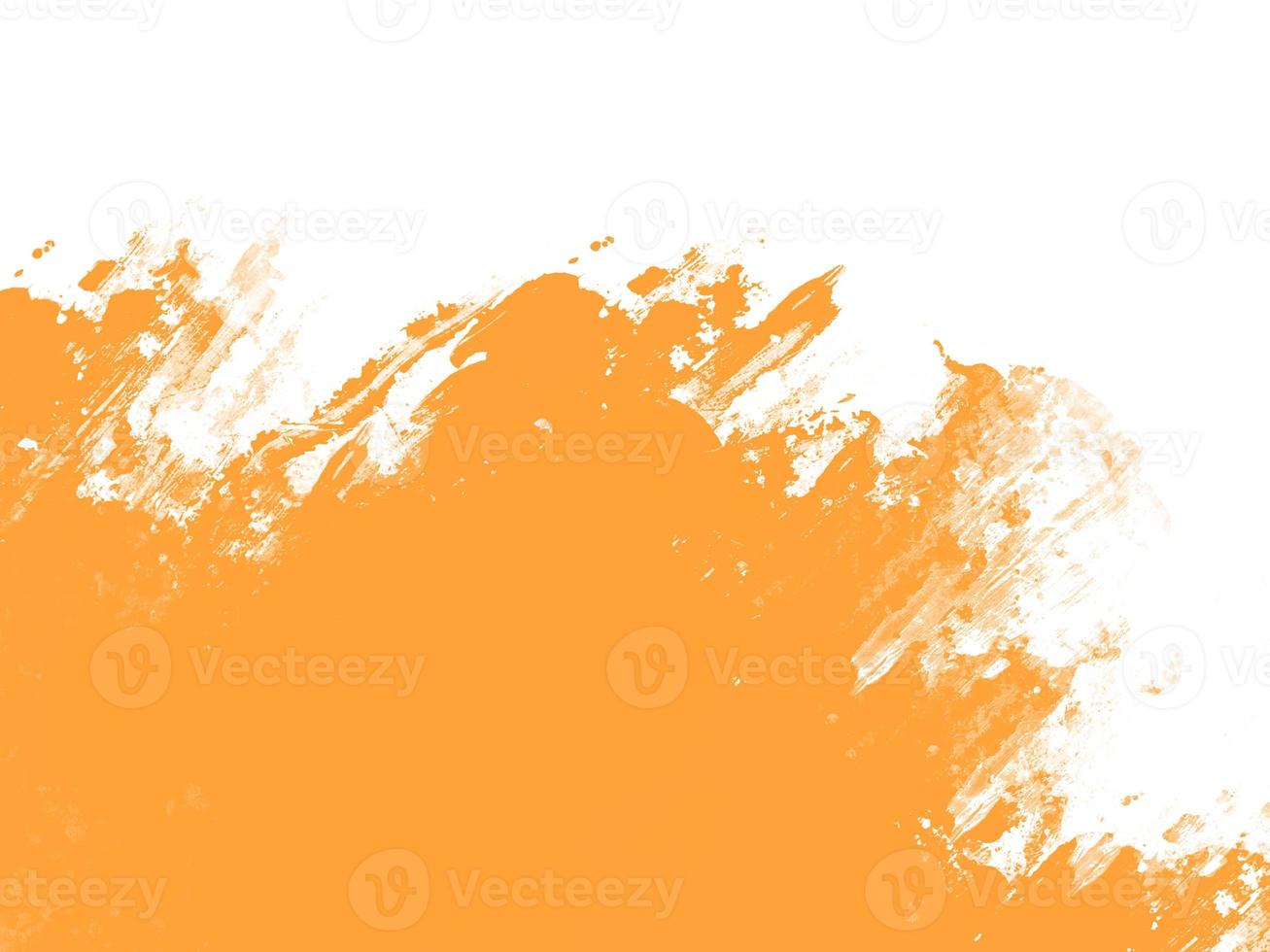 Orange Grunge watercolor photo