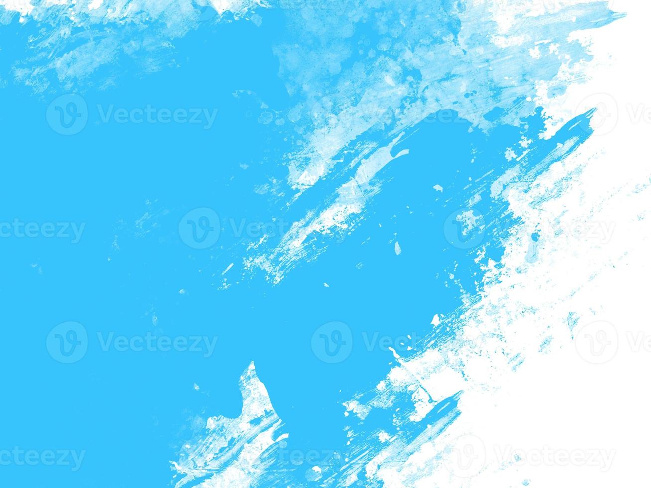 Blue Grunge watercolor photo