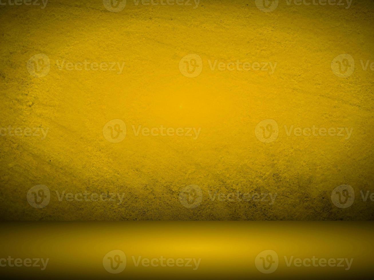 Abstract yellow background for web design templates and product studio with smooth gradient color photo