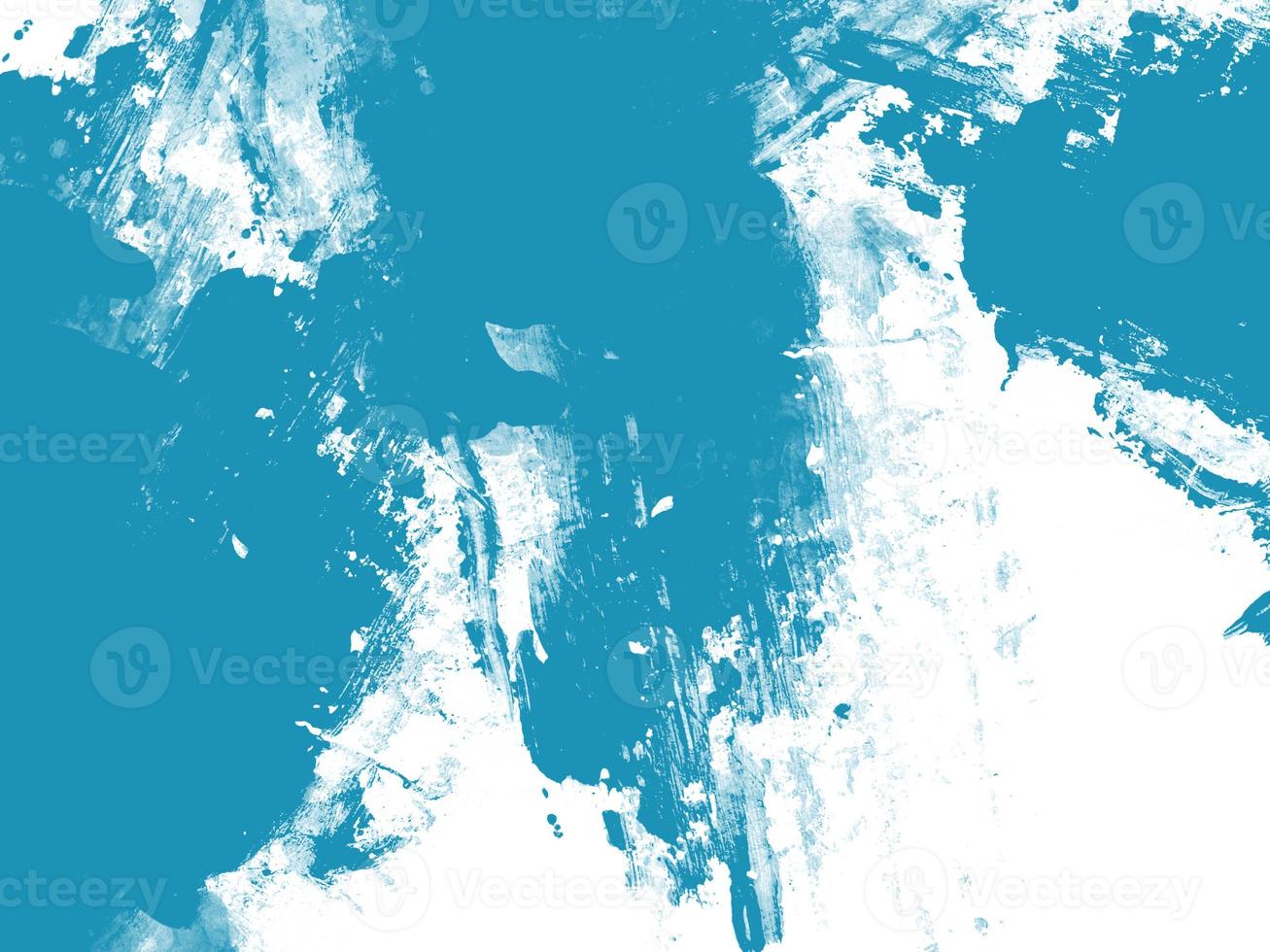Blue Grunge watercolor photo