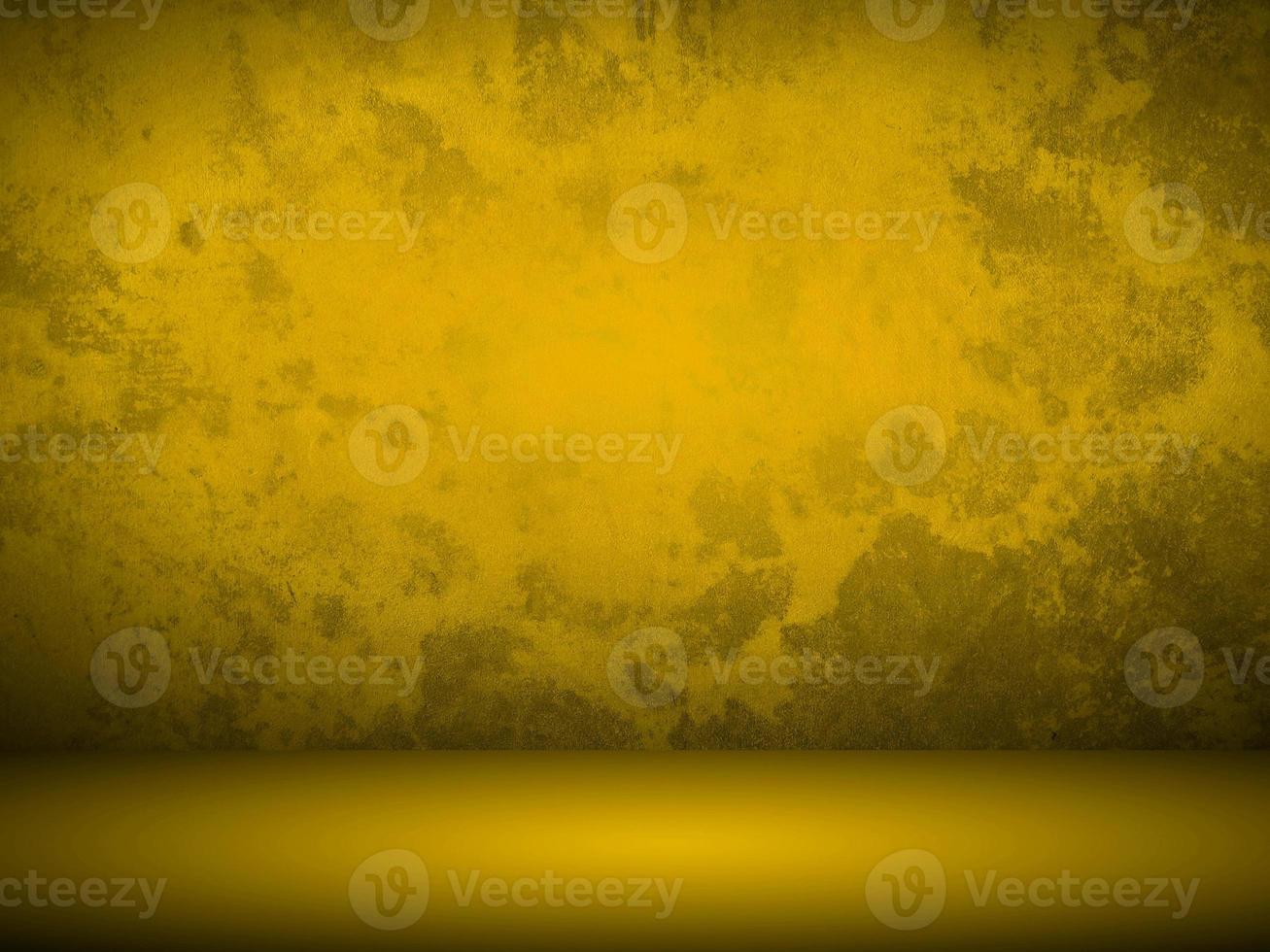 Abstract yellow background for web design templates and product studio with smooth gradient color photo