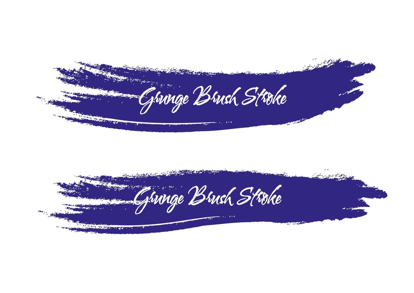 Grunge Brush Strokes vector