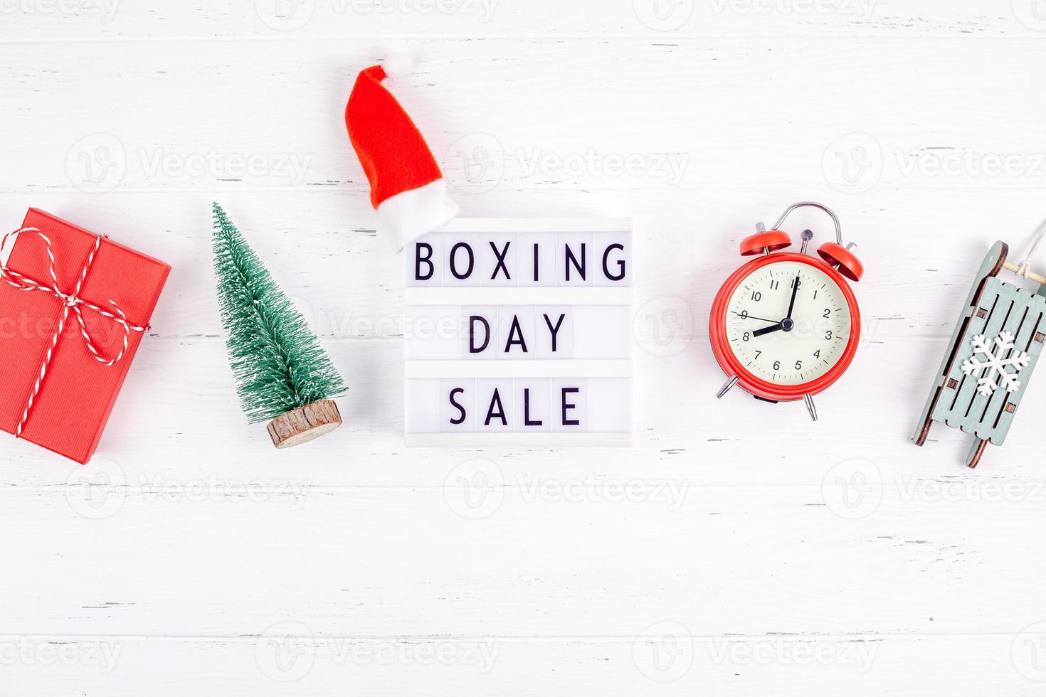 Boxing day sale seasonal promotion photo