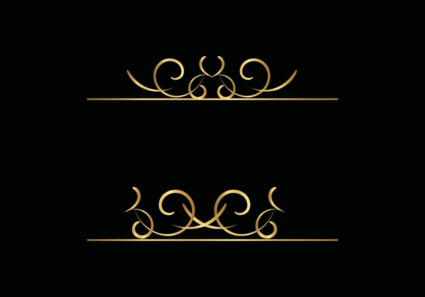 plantilla de logotipo de lujo con letra inicial en arte vectorial para restaurante, hotel, heráldica, joyería, moda y otras ilustraciones vectoriales. vector