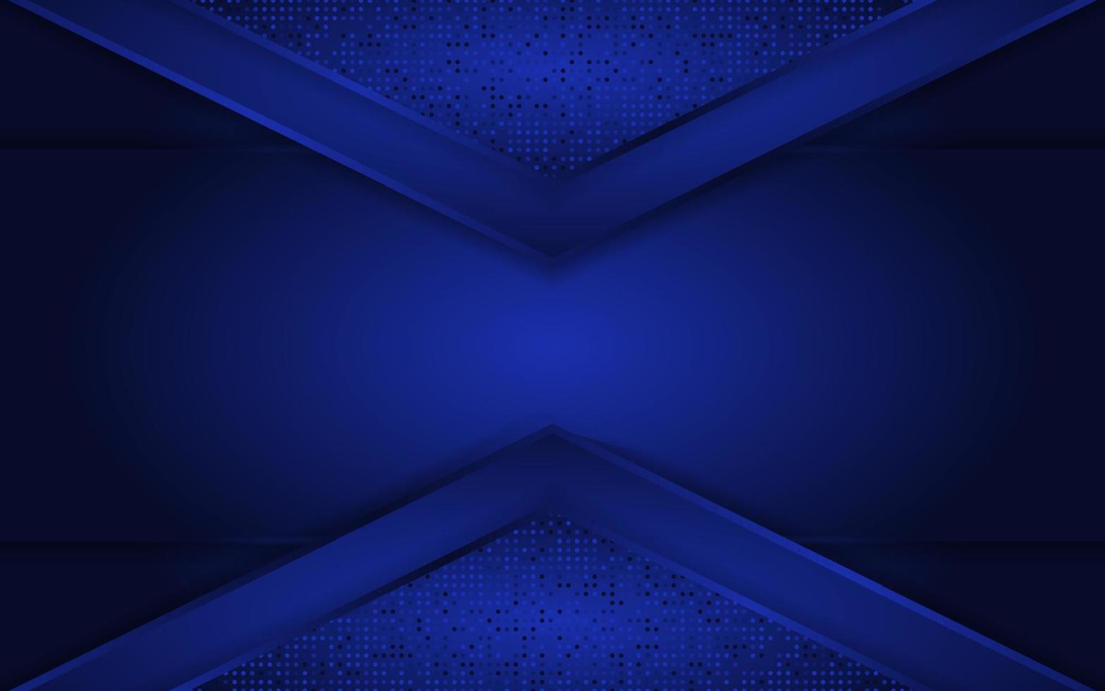 abstract dark background with glowing blue vector