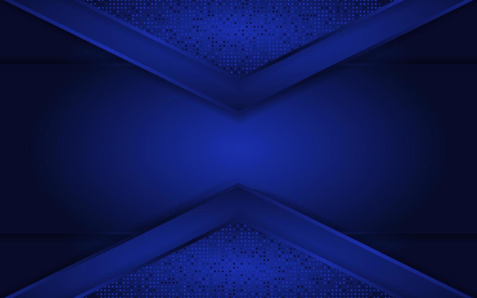 fondo oscuro abstracto con azul brillante vector