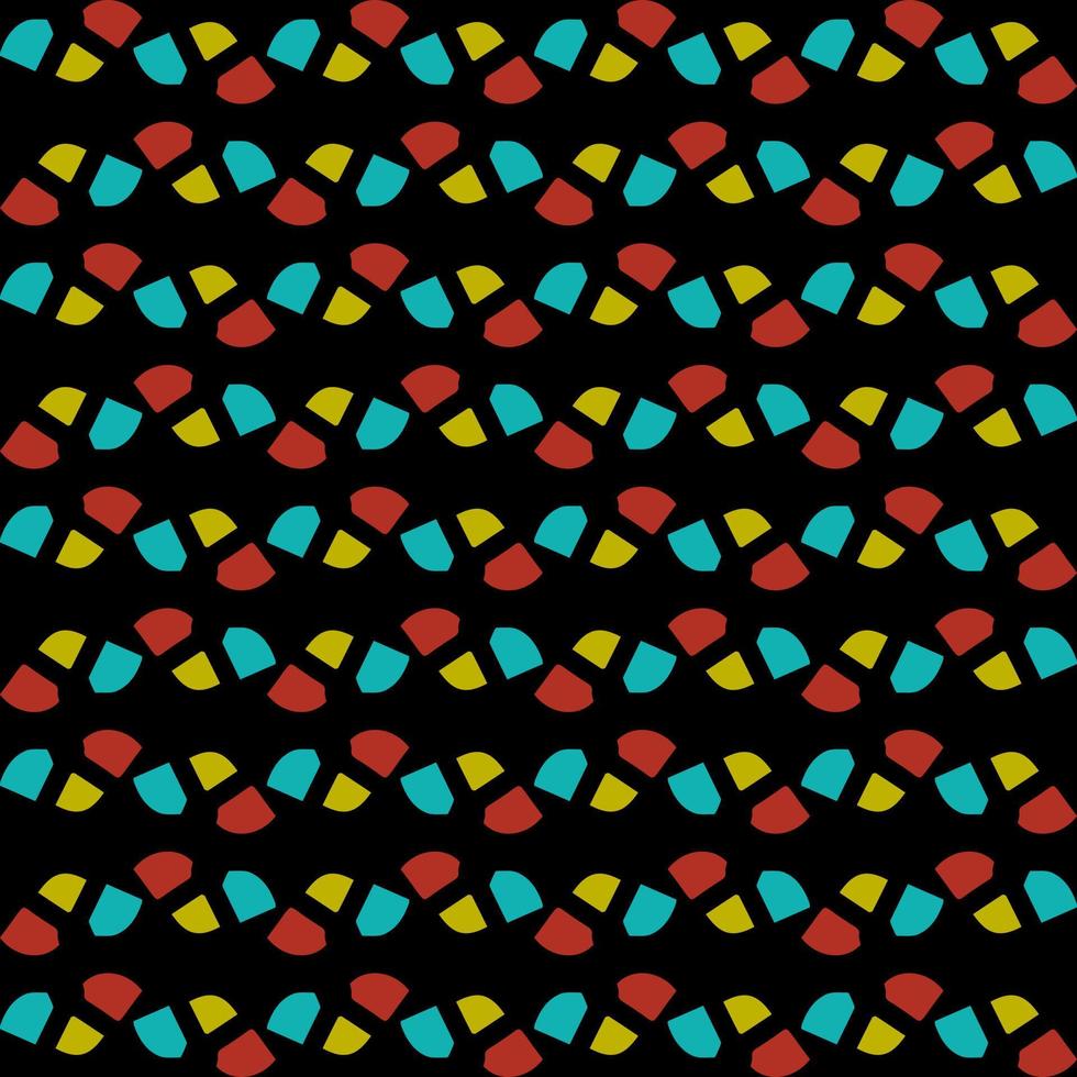pattern design with abstract ornament motif vector