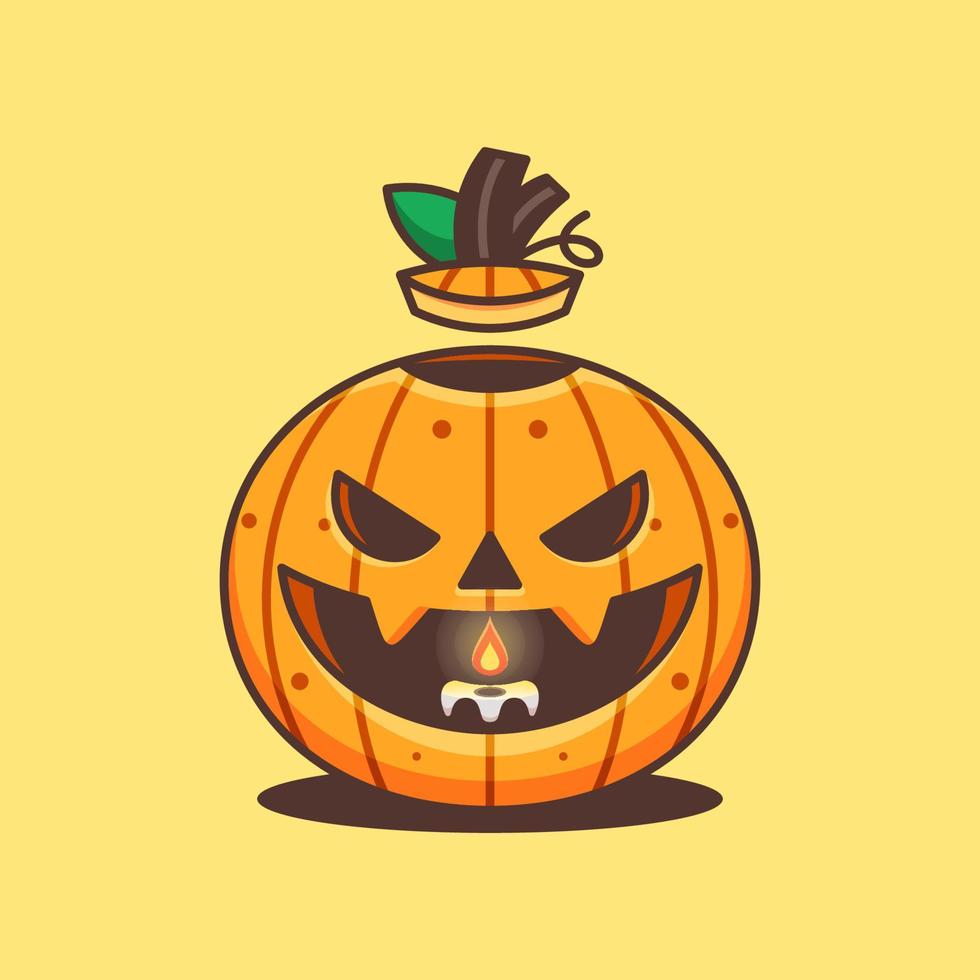 CUTE ANGRY PUMPS AND CANDLES vector