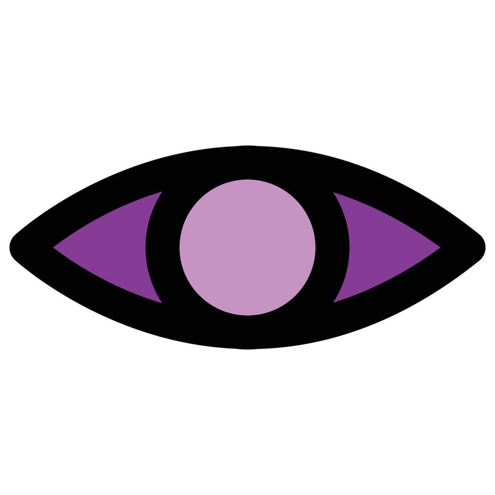 eye icon, easter Theme vector