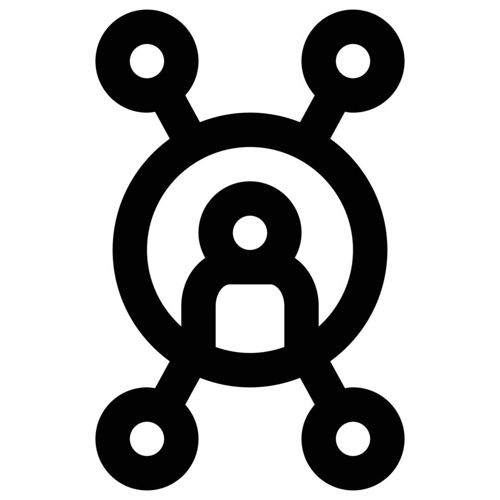 user network icon, easter Theme vector