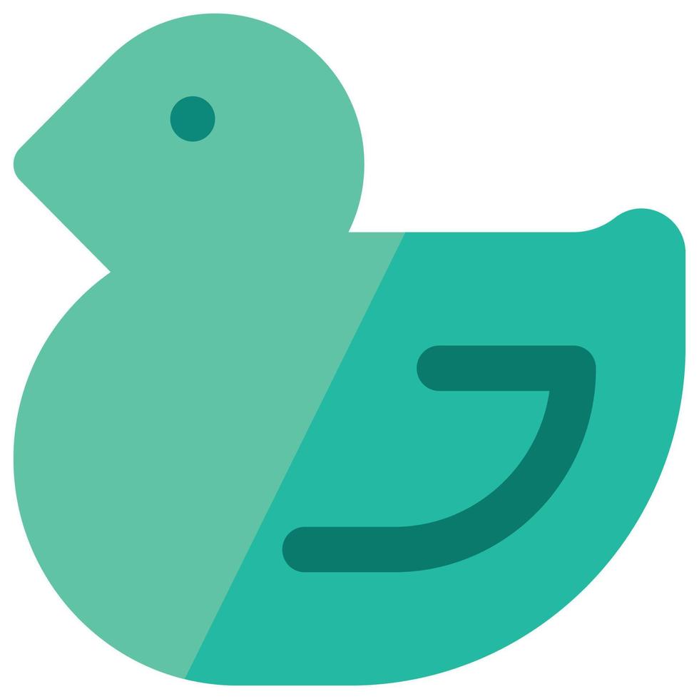 duck icon, easter Theme vector