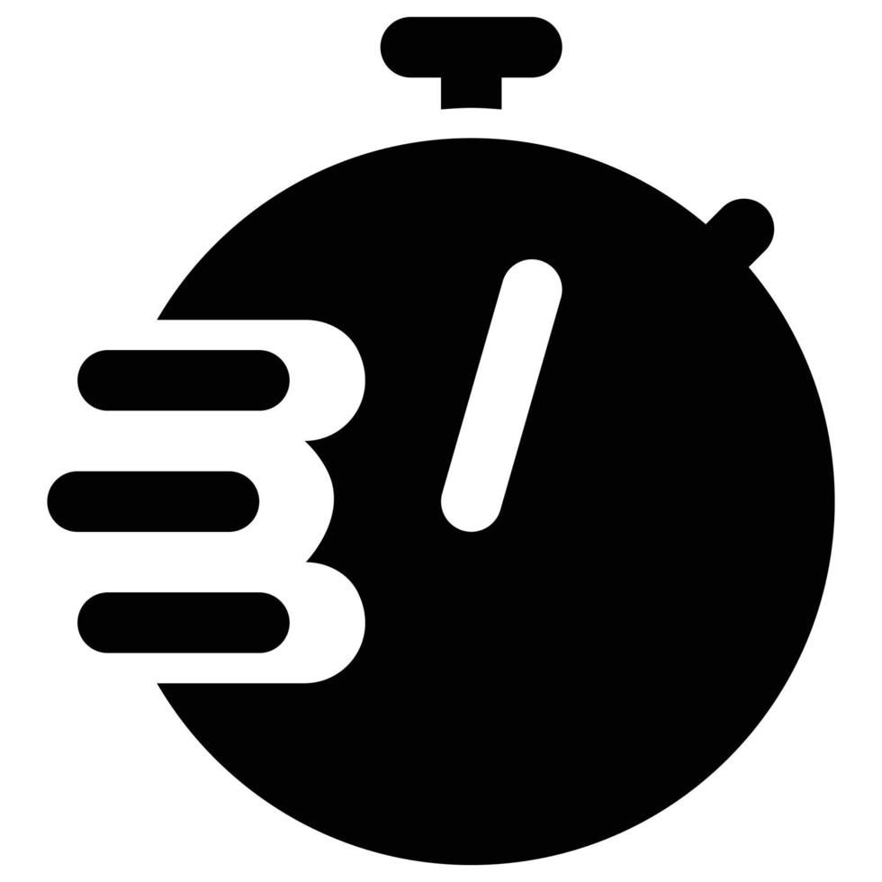stopwatch icon, Black Friday Theme vector