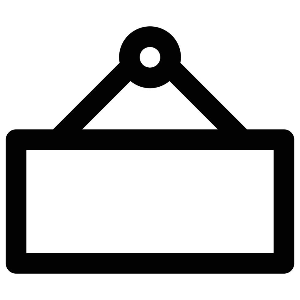 hanging board icon, Black Friday Theme vector