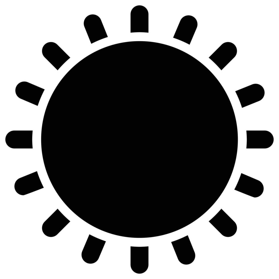 sun icon, easter Theme vector