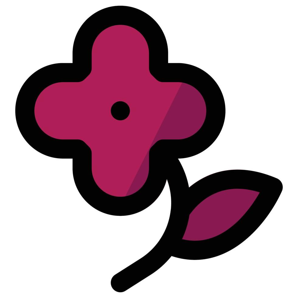 flower icon, easter Theme vector