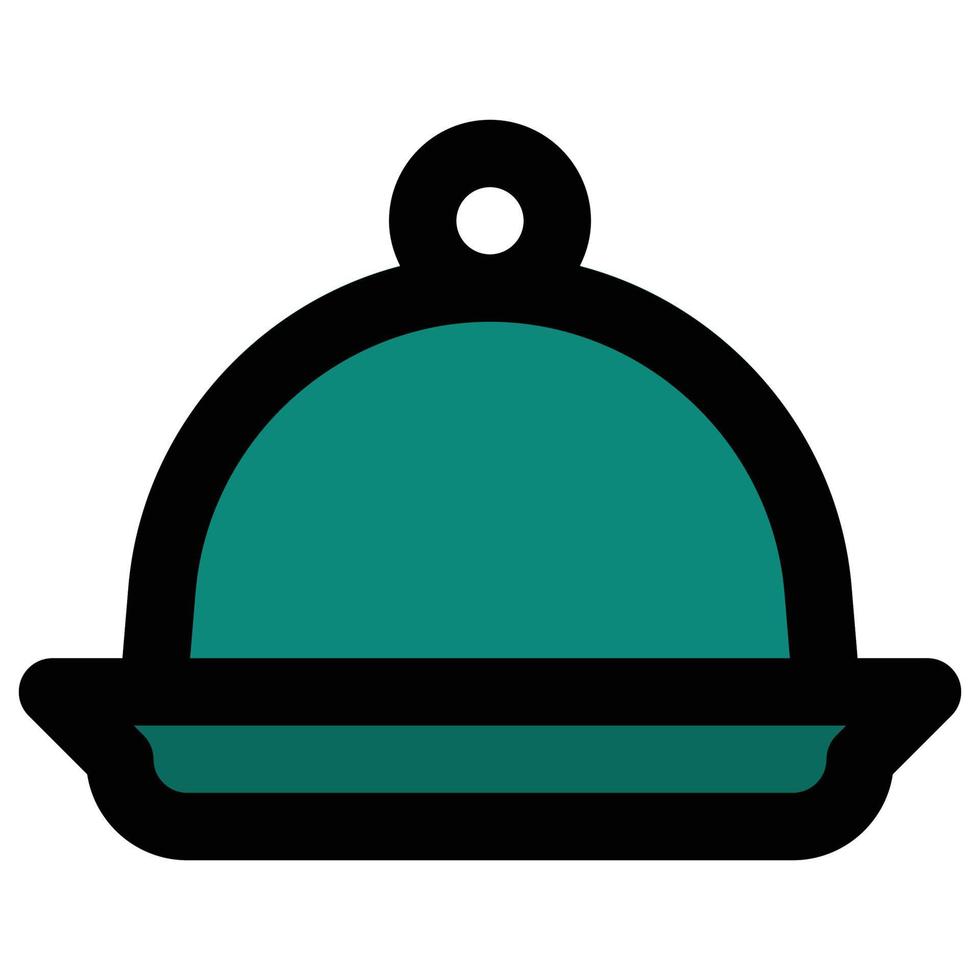 icono de cloche, tema de viaje vector