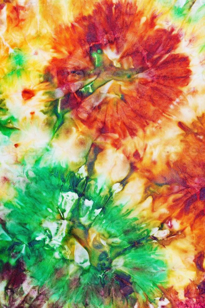 abstract pattern of cold painted batik photo