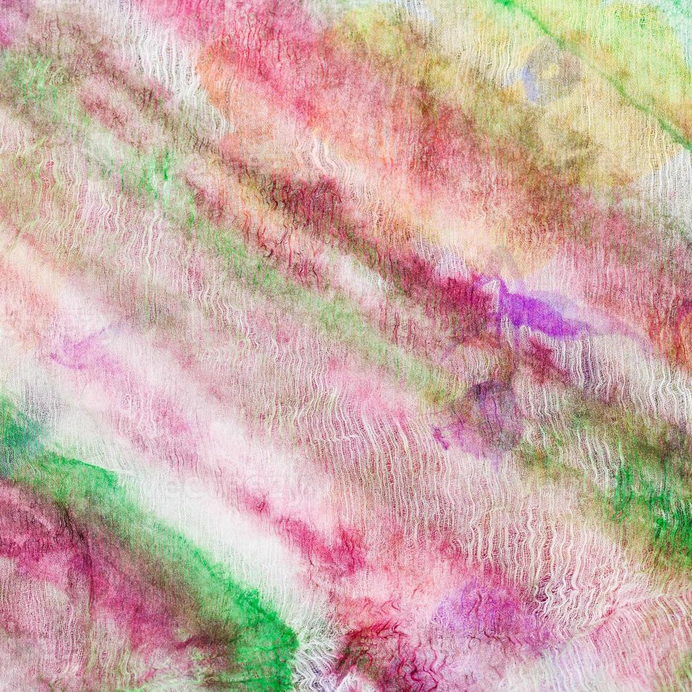abstract pattern of cold painted batik photo
